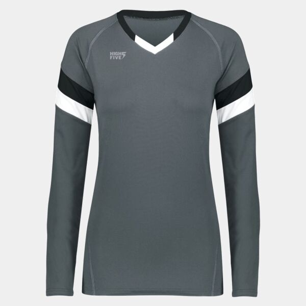 Girls TruHit Tri-Color Long Sleeve Jersey Thumbnail