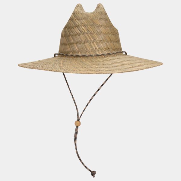 OTTO CAP® Straw Lifeguard Hat w/ Adjustable Cord Thumbnail
